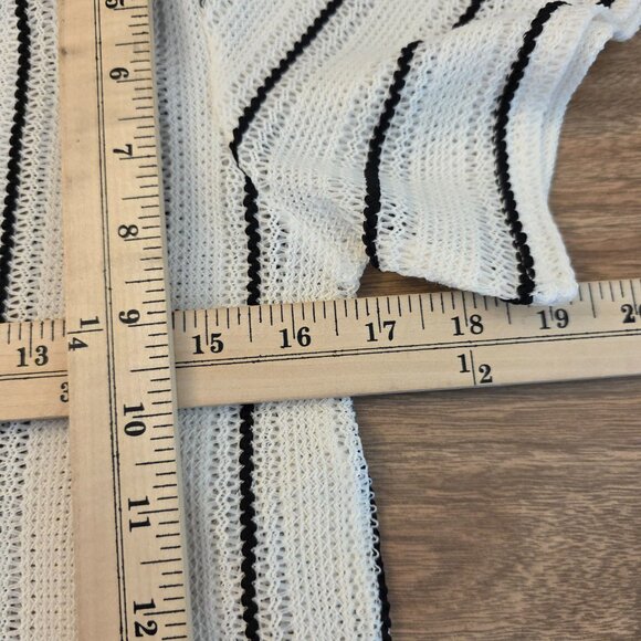 🔴 Heyson Women's Short Set White with Black Straps Half Sleeves Pockets Small - Picture 13 of 16